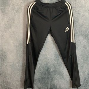 Size S Black Adidas Soccer Sweat Pants